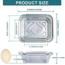 Disposable Cookware - Gümüş - Görünüm 2