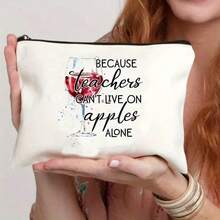 1 حقيبة تخزين بنمط قماش، حقيبة مستحضرات تجميل محمولة، حقيبة أدوات تجميل، حقيبة قرطاسية، بألوان محايدة، منظم سفر متعدد الوظائف، خفيفة الوزن وسهلة الحمل، مناسبة للتنقل والسفر، سعة كبيرة لتخزين مختلف العناصر الصغيرة