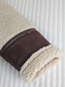 Toddler/Little Boys' Loose Fit Thick Collar Winter Jacket, Suitable For Daily, School, Holiday Outings