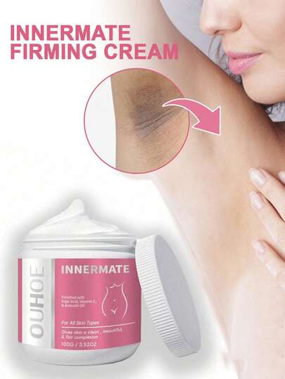 1件装身体美白霜，用于修复关节和大腿内侧暗沉、保湿、提亮肤色、提亮肤色