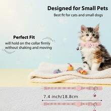 宠物猫项圈套装，包含项圈、定位器和硅胶保护套，GPS智能防丢定位器 - 实时追踪，无需安装，仅兼容iOS设备