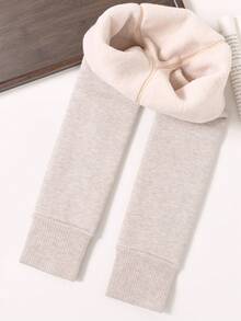 儿童加厚保暖内衬九分保暖打底裤，男女通用，秋冬季款