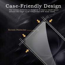 Yezodawee 1片一键式无尘防窥屏保护膜,兼容 16 Pro Max/16 Pro/16 Plus/16/16E/15 Pro Max/14 Pro Max/13 Mini/12/11/Xs Max/X系列,防窥、自动对齐、无气泡、快速简便贴合、全屏覆盖、9H硬度钢化玻璃膜 - 黑色 - 查看 7