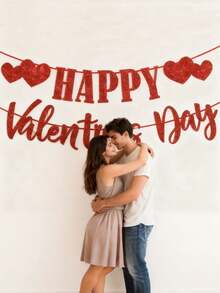 2 Bộ Dây Treo Trang Trí Ngày Valentine Lãng Mạn. Trang trí Ngày Valentine hình trái tim lớn, vòng hoa treo Ngày Valentine, dây cờ Ngày Valentine, đồ trang trí Ngày Valentine, thích hợp cho các bữa tiệc Ngày Valentine, sự kiện lớn, cũng như tiệc cưới, trang trí nhà hàng, khách sạn, phòng ngủ, phòng khách như một điểm nhấn ngọt ngào. - Nhiều màu - Xem 4