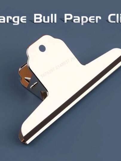 Pinza grande de toro, 14.5cm/5.7 pulgadas, adecuada para pintura, tablón de anuncios, proyectos artísticos, bolsas de alimentos, cuadros, fotos, clip de metal con núcleo de metal, aplicable para el hogar, la oficina, el estudio de arte y los suministros escolares