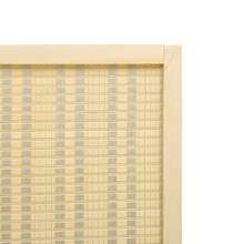 HOMCOM Paravent 4 Pieces 180 X 180 Cm Room Divider Partition Wall Made Of Bamboo, Foldable Privacy Screen Room Divider For Living Room Natural On Site - 1 - View 7