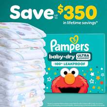 Pampers Baby Dry - Pañales Etapa 3, 32 Piezas.Para bebés de 7 a 13 Kg - Talla 4 (28 Unidad) - Ver 1