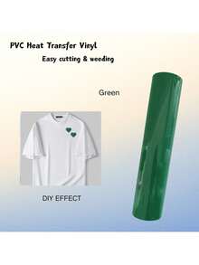 1 Roll, PVC Heat Transfer Vinyl Material, Size 30.5x60cm/30.5x102cm, Iron-On DIY, Suitable For T-Shirts, Easy To Cut And Smooth Surface, Embroidery Patch Iron-On Heat Transfer Patch, Applicable For Jackets, Clothing, Backpacks, Jeans, T-Shirts, Etc. - Multicolor - View 108