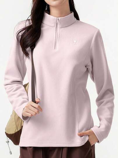 CAMEL CROWN Chaqueta de forro polar para mujer con cuello alto, a prueba de viento, con calefacción, cálida y con forro interior antiestático; Chaqueta de forro polar para hombre.