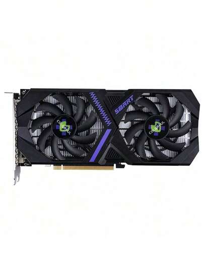 COLORFUL GeForce RTX 3050 Dynamic 6GB: Resfriamento de alta eficiência com duas ventoinhas, fornecimento de energia 3+1, processamento gráfico de alto desempenho, adequada para e-sports e tarefas do dia a dia.