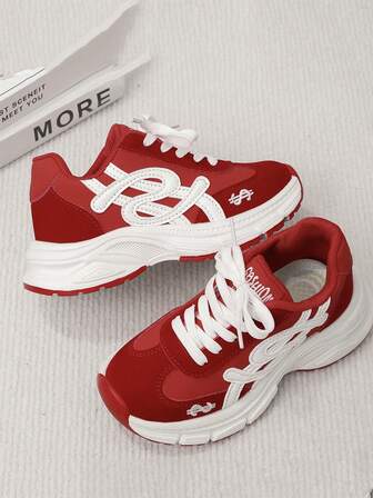 1 par de zapatos deportivos casuales para niños, zapatillas deportivas cómodas y de moda para niñas, zapatos para correr para niños, suela suave antideslizante para corredores de bebé, zapatos para primeros pasos de bebé