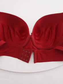 Sujetador de mujer, copa D, paquete de 6, 6 colores, con aros, con sujeción, transpirable, cómodo, tallas grandes. - 6 colores - Ver 7