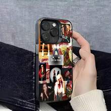 Funda para teléfono Singer D De La Rose para 17 16 15 14 13 12 11 Pro Max Plus E cubierta negra IMD funda smartphone carcasa rígida móvil diseño exclusivo protección antigolpes - z2 - Ver 7