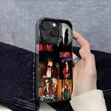 Funda para teléfono Singer D De La Rose para 17 16 15 14 13 12 11 Pro Max Plus E cubierta negra IMD funda smartphone carcasa rígida móvil diseño exclusivo protección antigolpes - z2 - Ver 8