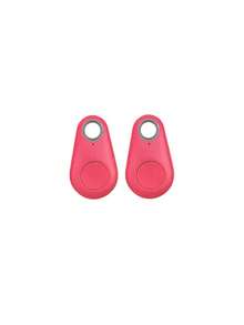 迷你GPS追踪器，时尚智能宠物防丢报警无线包/钥匙查找器定位器，带自拍快门控制，适用于钱包、背包、钥匙、汽车，可定位丢失物品、追踪宠物，防丢设备，万圣节礼物，不含电池 - 彩色 - 查看 15