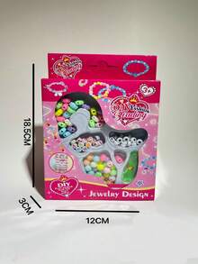 DIY Bead Set, Children's Handmade Jewelry Accessories, Creative Bracelets, Girls' Toy Gifts - DIY Beads - View 3