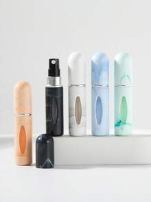1pc Portable Mini Refillable Fragrance Spray Bottle, 5ml, With Fragrance Pump, Travel Size - Multicolor 3 - View 14