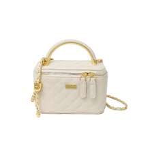 New Minimalist Handheld Box Bag, Shoulder & Crossbody Bag - Beige - View 8