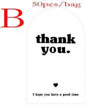 100pcs/Pack Simple English Thank You Stickers, Pink Airplane Seal Labels For Package, Gift, Party, Baking Decoration