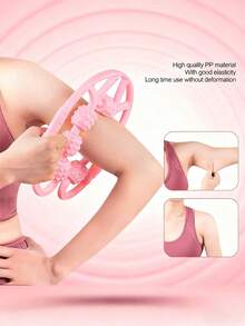 Rullo da massaggio sportivo anti-cellulite, massaggiatore per corpo e gambe, dispositivo per allenamento yoga a forma di U per rilassamento muscolare, accessori per ginnastica e fitness (rullo a goccia d'acqua)