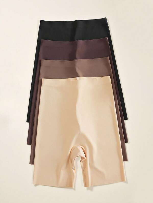 Snug Zone Women's Seamless Panties (Boxer Briefs) Set Of 4