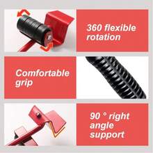 Herramienta Multifuncional para Mover Muebles Pesados – Incluye Elevador y 4 Ruedas Giratorias – Para Sofás, Armarios y Electrodomésticos – Capacidad 150 kg – Rojo - Rojo - Ver 6