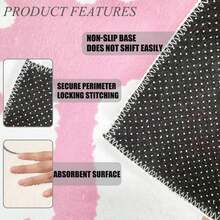 BOVVSKY Ghost Bath Mat Soft Halloween Bathroom Rug Non Slip, Cute Spooky Ghost Halloween Bathroom Rug Dration For Home Bedroom Shower Floor (Pink) - Pink - View 4