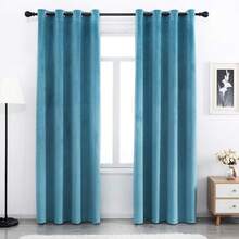 White 54 Inches Long - Grommet Thermal Insulated Window Treatment Bedroom, Filtering Set Of 2 Panels, Popular Window Decor - Pirus - View 12