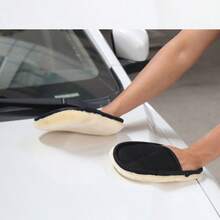 超柔软复古卡通汽车清洁手套 - 涤纶材质 - 必备汽车护理配件 - 彩色 - 查看 2