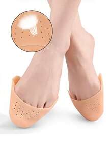 Silicone Toe Protector For High Heels, Soft Cushion Pads Adjust Shoe Size, Prevent Blisters And Corn (For Toes Big Or Small) For Women High Heels Women Pumps And Men Sneakers Shoes Summer Daily Wear