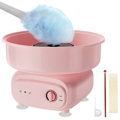 Omewoold Cotton Candy Machine, Cotton Candy Maker,500W Vintage Candy Floss Maker For Christmas Gift, Home, Birthday Family Party