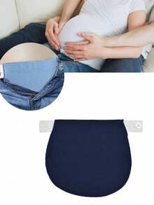 1 件孕妇腰部延长带，弹性腰带延长器，用于扩大孕妇腹部，可调节男女通用裤子延长带扣 - 彩色 - 查看 4