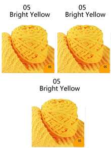 1/3pcs Chunky Chenille Yarn For Knitting, 1 Ply Jumbo Ice Yarn Bulk 100g Skeins, Soft DIY Crochet Thread For Blankets, Slippers, Hats, Scarves Handmade Craft Supplies Christmas Gift - Multicolor - View 71