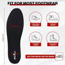 ERGOfoot Height Increase Insoles For Men Women Adjustable Invisible Shoe Lifts And Height Boosters Fits Dr Shoes And Casual Footwear - Height Increase Soles And Inserts - 4層 - 查看 4