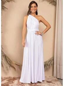 Sexy Women Multiway Wrap Convertible Boho Maxi Club Red Bandage Long Dress Party Bridesmaid Infinity Robe Longue Femme - Xám - Xem 7