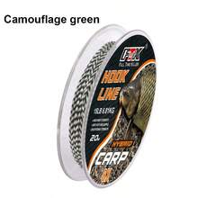 20m Carp Fishing Line Soft Hook Link Carp Hooklink Uncoated Braid Line For Hair Rig 15IB 20IB 25IB Carp Coarse Fishing Tackle