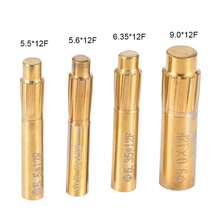 12Blade Regular Short Spiral Drill Bit Hard Alloy Tungsten Steel Drill Bit 5.5/ 5.6/6.35/9mm Sturdy Rifling - Gold - View 7