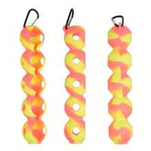 5球迷你高尔夫球包 - 便携式，橡胶材质，高尔夫腰包，可装5个高尔夫球，配有硅胶球套和球夹，高尔夫配件，旅行配件，坚固耐用，便于携带，适合户外运动，高尔夫礼品，球类收纳，高尔夫训练用品，户外活动装备，男士礼品，女士礼品，个性化礼品 - 彩色 - 查看 9