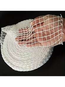 多功能弹性肉网卷，适用于制作香肠、火腿、热狗和培根的弹性牛肉网 - 厨房和家用肉类香肠制作工具，用于DIY肉类加工火腿绳，白色