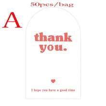 100pcs/Pack Simple English Thank You Stickers, Pink Airplane Seal Labels For Package, Gift, Party, Baking Decoration