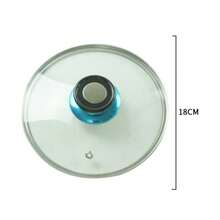 1pc Glass Lid, Available Sizes: 14/18/28/30cm, Suitable For Rental Apartment Kitchen, Home Kitchen, Restaurant, Camping And Daily Home Cooking, Cooking Accessory - Multiple Specifications - View 7