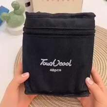 Touch Dual Tip Oil-Based Markers Set 12/80 Colors High Pigment Waterproof Back To School Student Art Supplies With Portable Bag