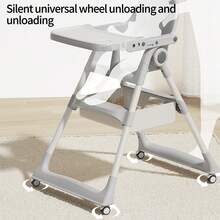 NetHong Baby Chair Foldable Infant Feeding Toddler Table Chair Portable Seat - Pink - View 6