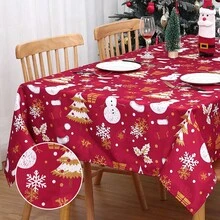 Tablecloths - Snowman 140x230cm - View 8