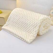 Nueva manta de franela gruesa, perfecta para siestas en la oficina, en el sofá o como regalo; cálida y cómoda, cobija suave y abrigadora, manta moderna para casa, manta ideal invierno, accesorio de descanso - Verde - Ver 5