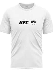 UFC Martial Arts Shirts  Fitness Fight Gym Men's Sports Basic Cotton T-Shirt - 白色 - 查看 3