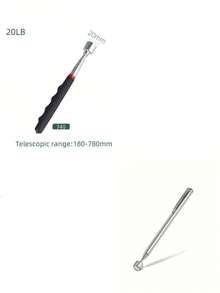 Extendable Magnetic Pickup Tool, Suitable For Hard-To-Reach Areas