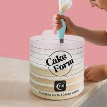 1/3pcs Adjustable Round Cake Mold, Expandable Soft Candy Mold, Mousse Cake Ring, Acrylic Round Baking Mold, Cake Kitchen Tool Accessory