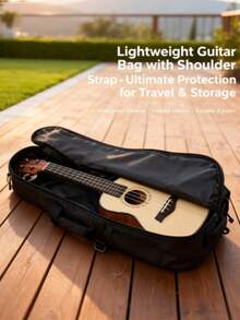 Lightweight Small Guitar Bag With Handle & Shoulder Strap - Durable Protection For Guitars, Perfect For Daily Practice Transport, Travel & Music Class Use - Random Colors and Styles - View 3
