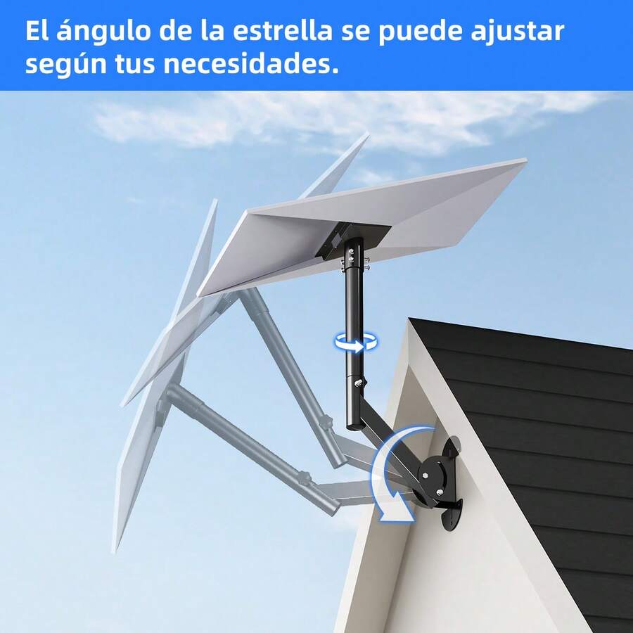 Outdoor Parasol, Stand And Base - Black - View 1
